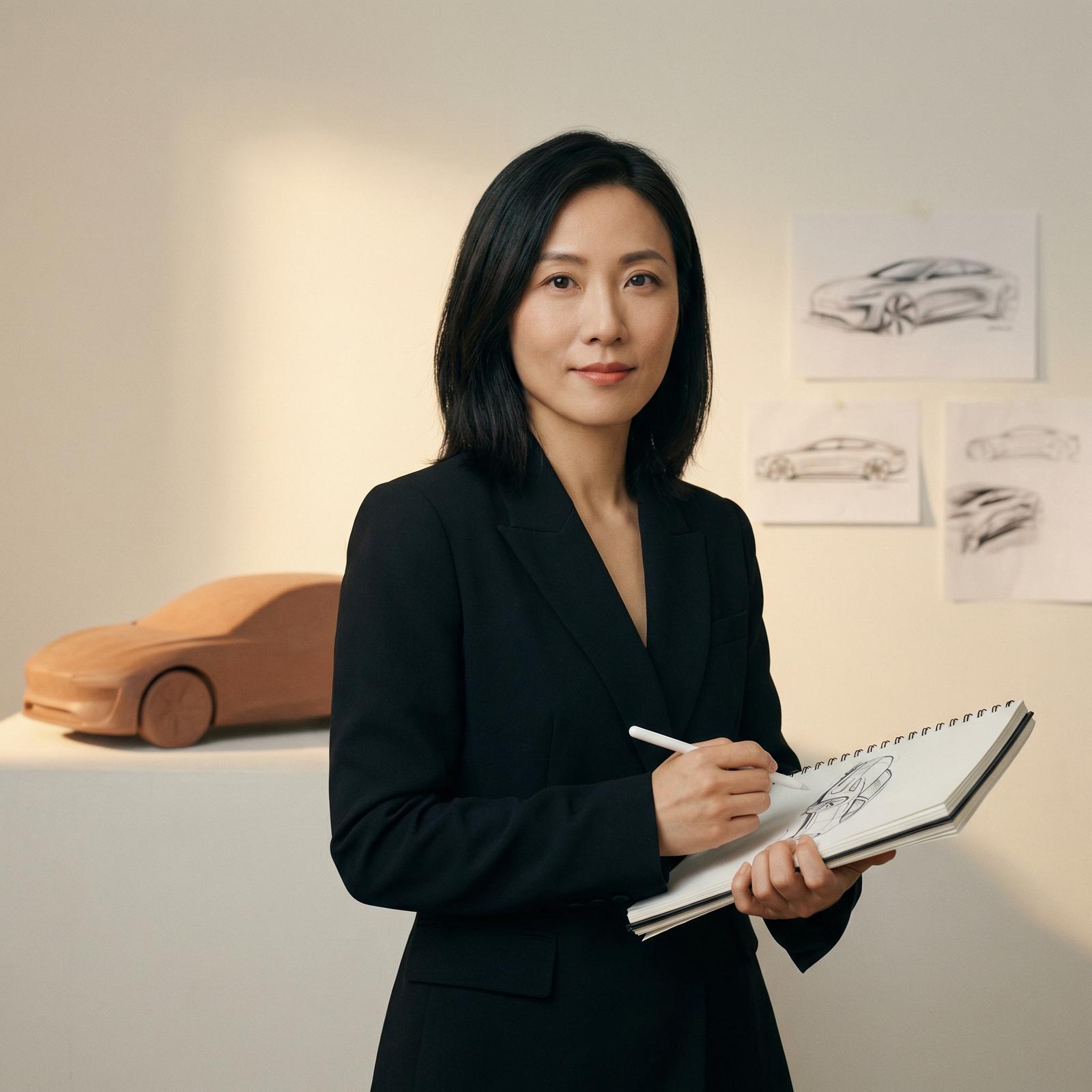 高清视频汽车设计总监李雨桐