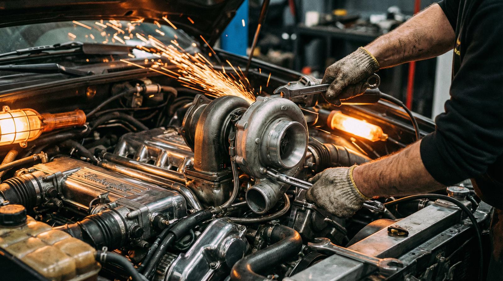 高清视频修车视频-涡轮增压改装教程