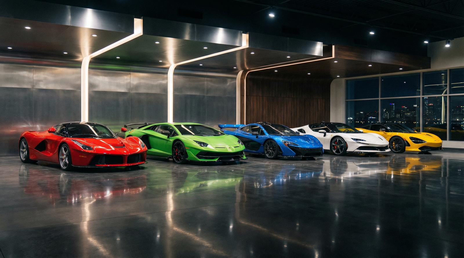 高清视频跑车视频-超跑车库巡礼